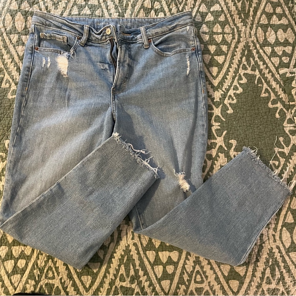 Women’s Old Navy OG Straight Higher High Rise Jeans in 12